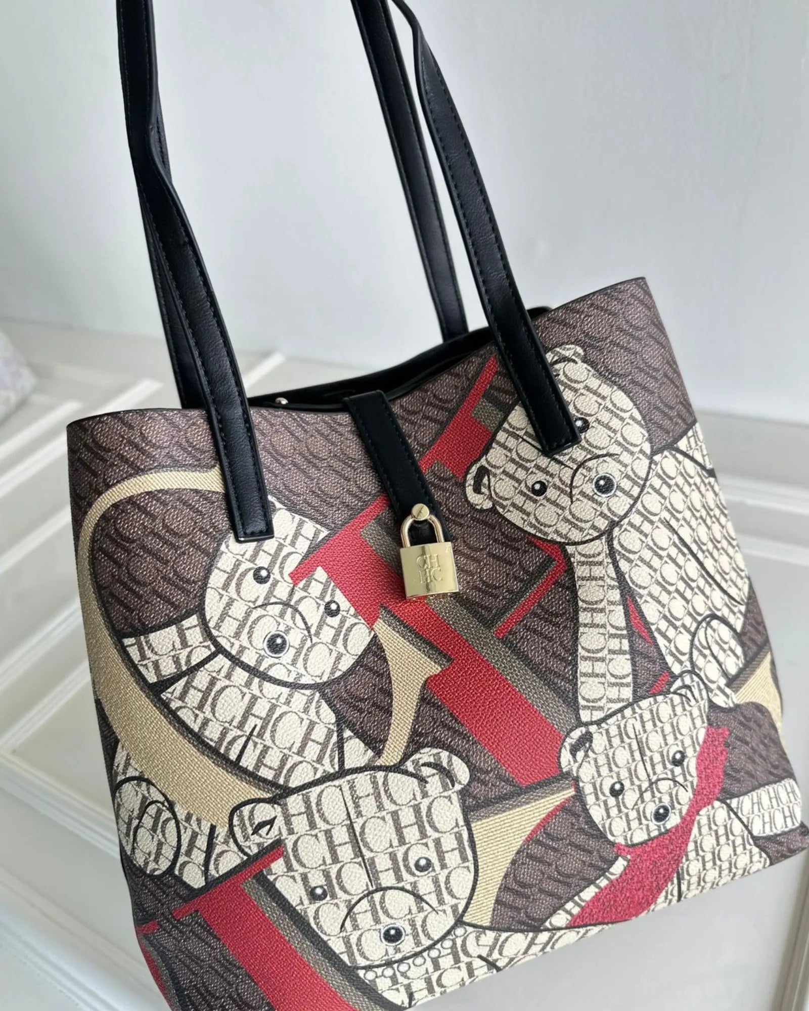 Cartera Ch broche Candado Pequeño