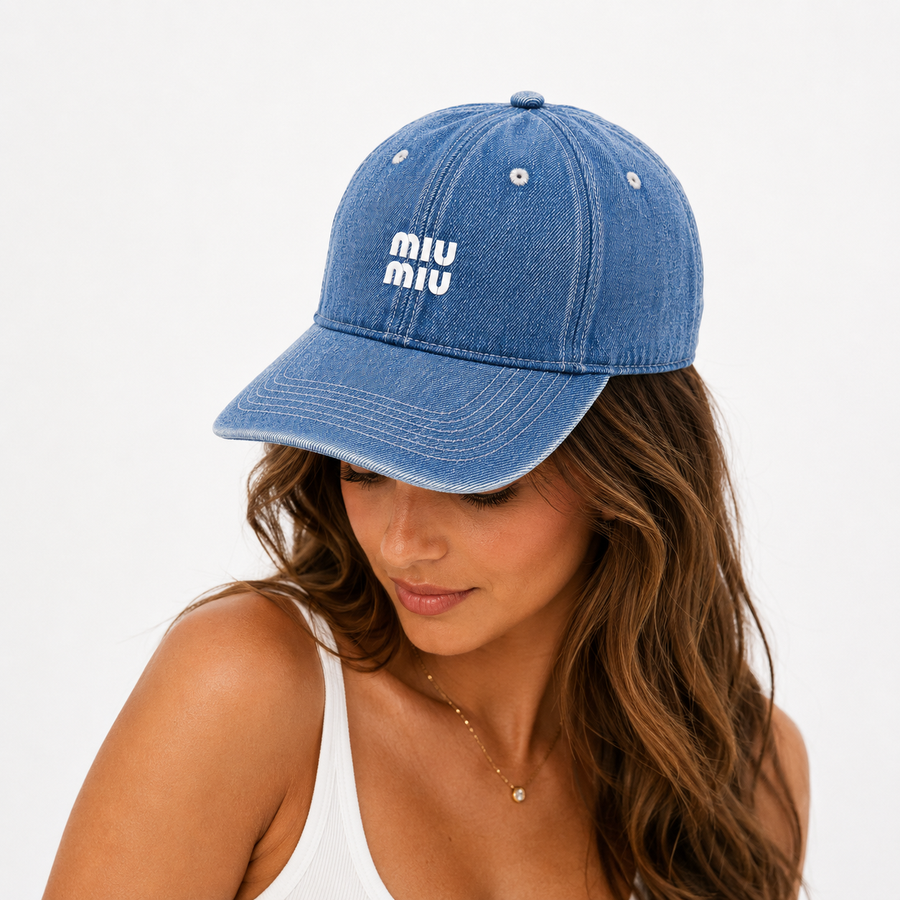 Gorra Denim Miu Miu