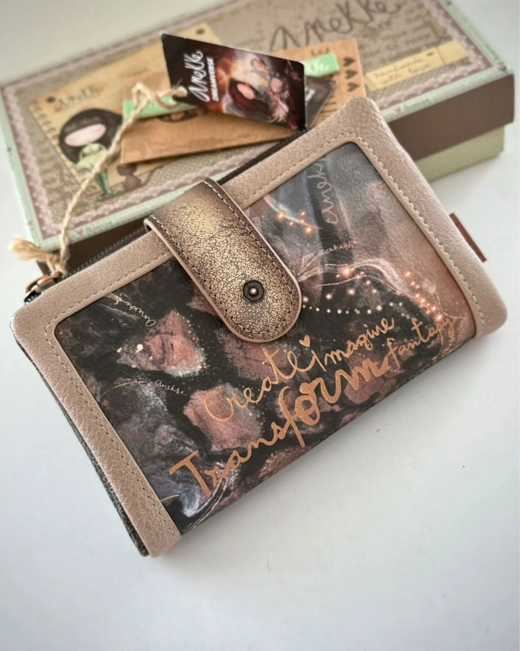 Billetera Anekke Original Europeo Dream & Magic