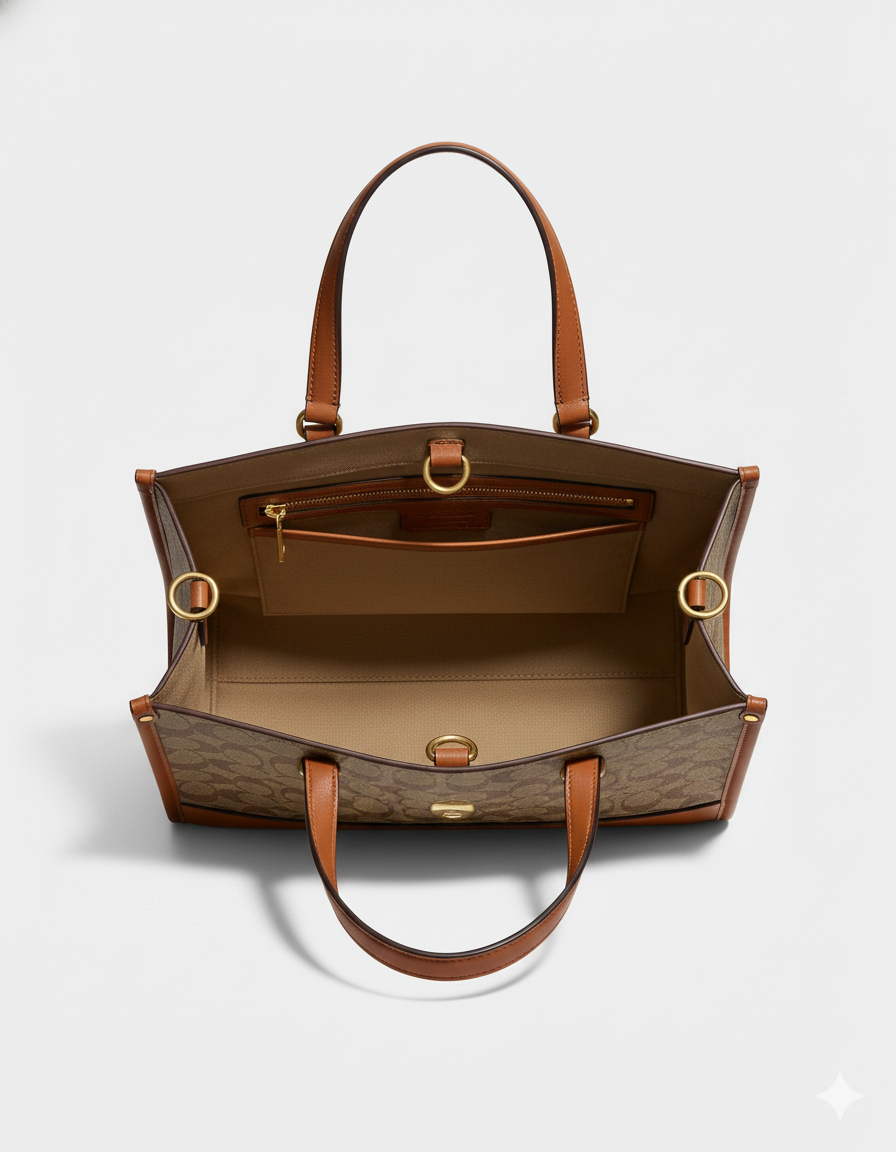 CARTERA DE MANO COACH