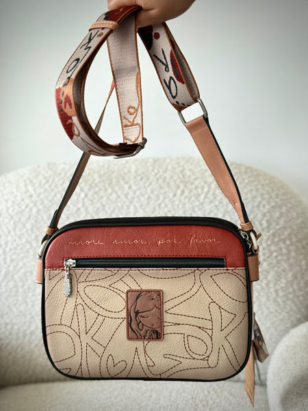 ANEKKE /E BANDOLERA TEXTURIZADA