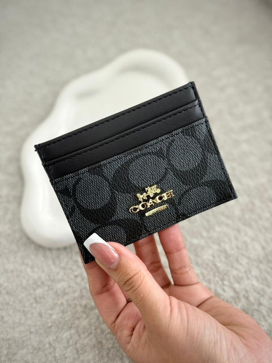 TARJETERO COACH MINI SKINNY