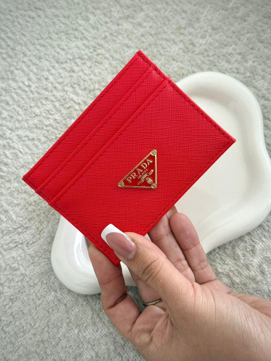 TARJETERO PRADA SAFFIANO DAMA