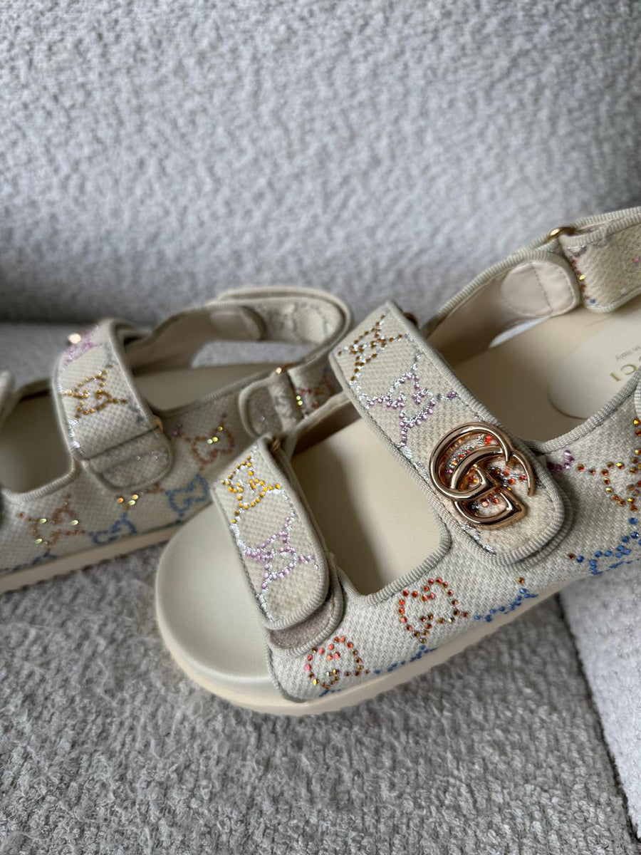 Sandalia Gucci Cream