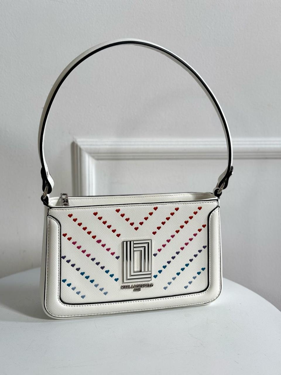 CARTERA DE HOMBRO BLANCA