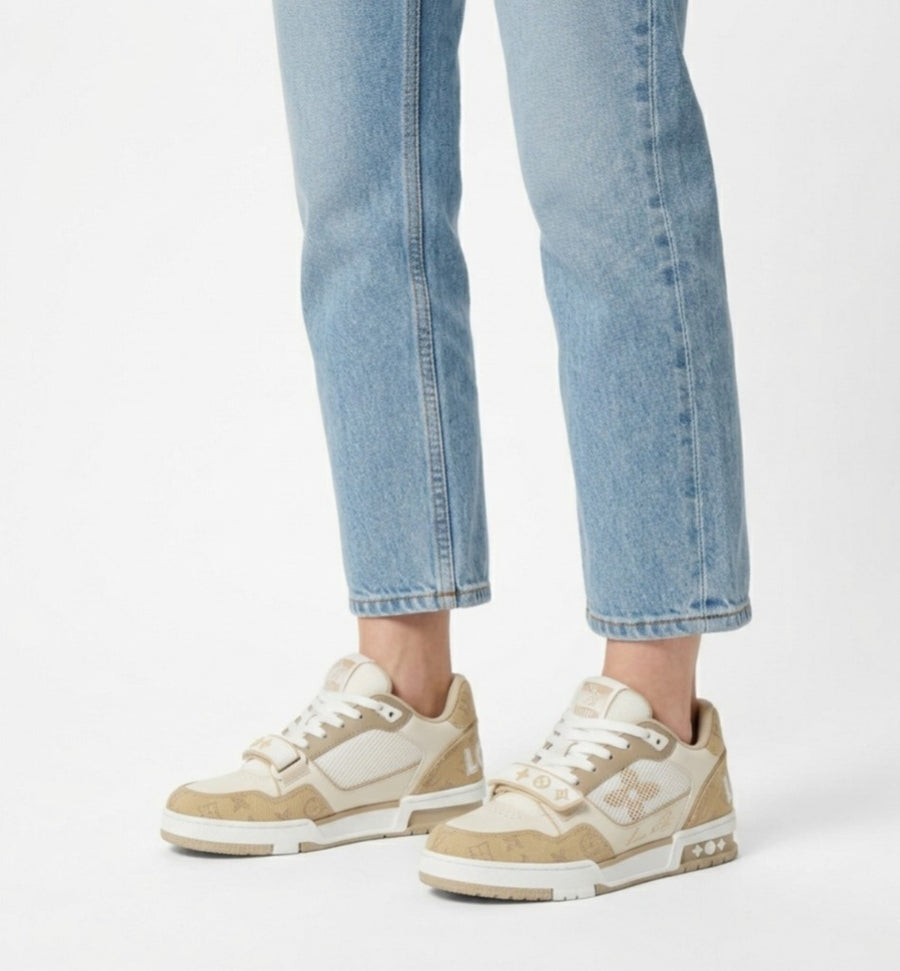 LV TRAINER BEIGE MONOGRAM