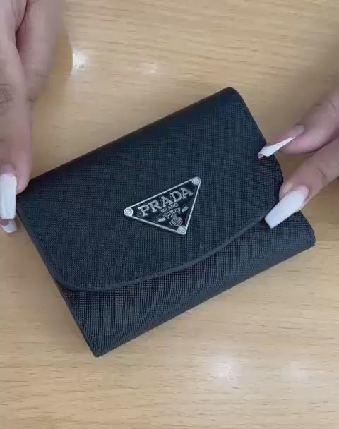 BILLETERA DAMA EN CUERO SAFFIANO